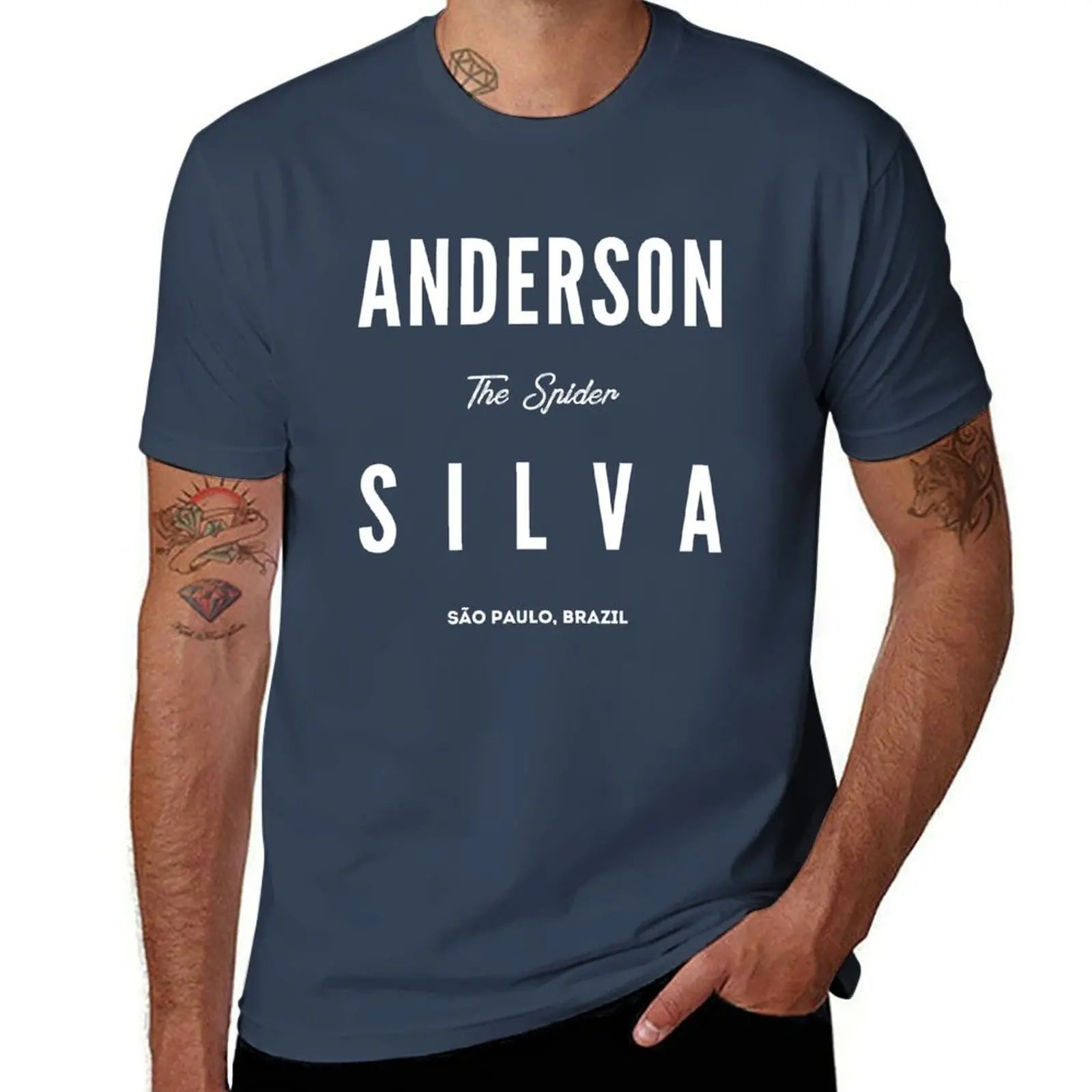 Anderson Silva T-Shirt Holiday All Match T-Shirt