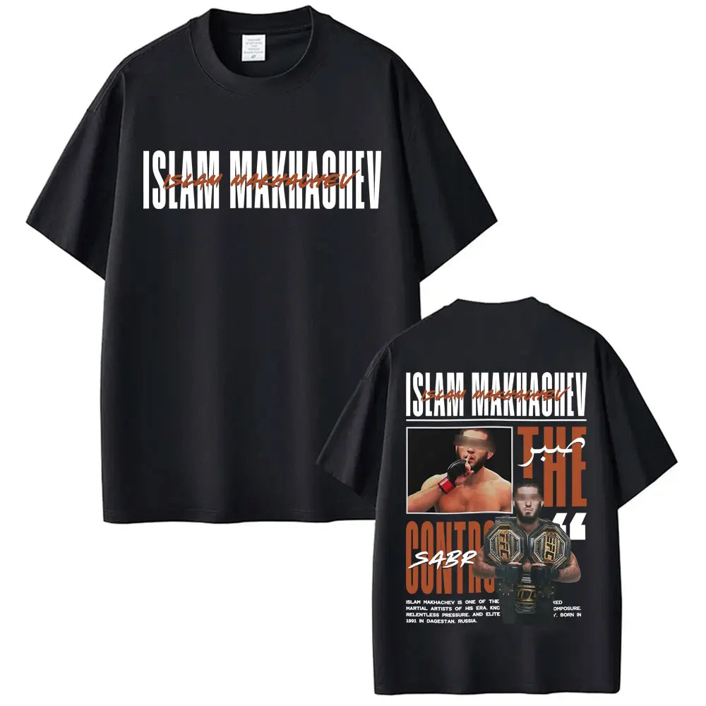 Islam Makhachev Graphic Tee Double Champion Edition 2026