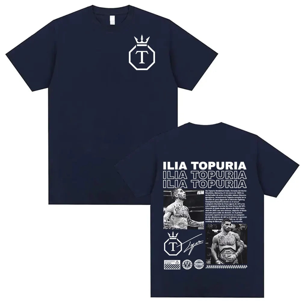 Ilia Topuria T-Shirt Retro Edition