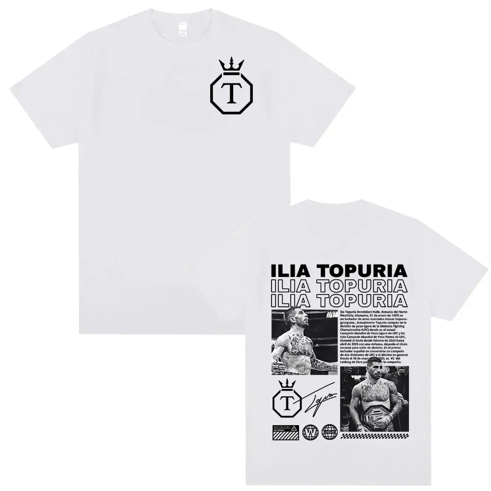 Ilia Topuria T-Shirt Retro Edition