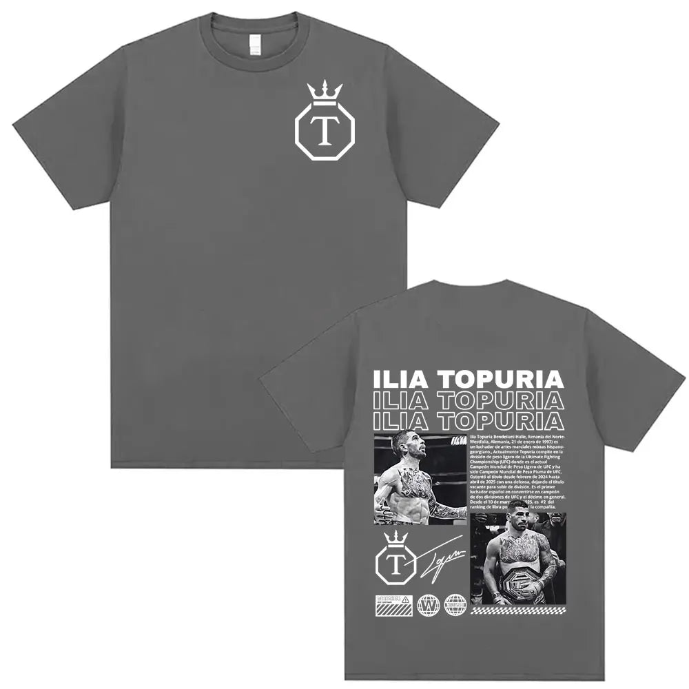 Ilia Topuria T-Shirt Retro Edition