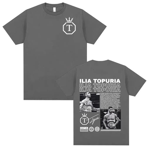 Ilia Topuria T-Shirt Retro Edition