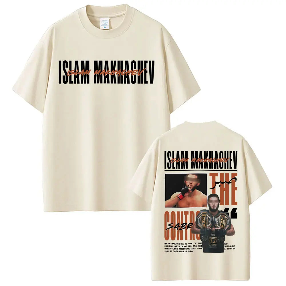 Islam Makhachev Graphic Tee Double Champion Edition 2026