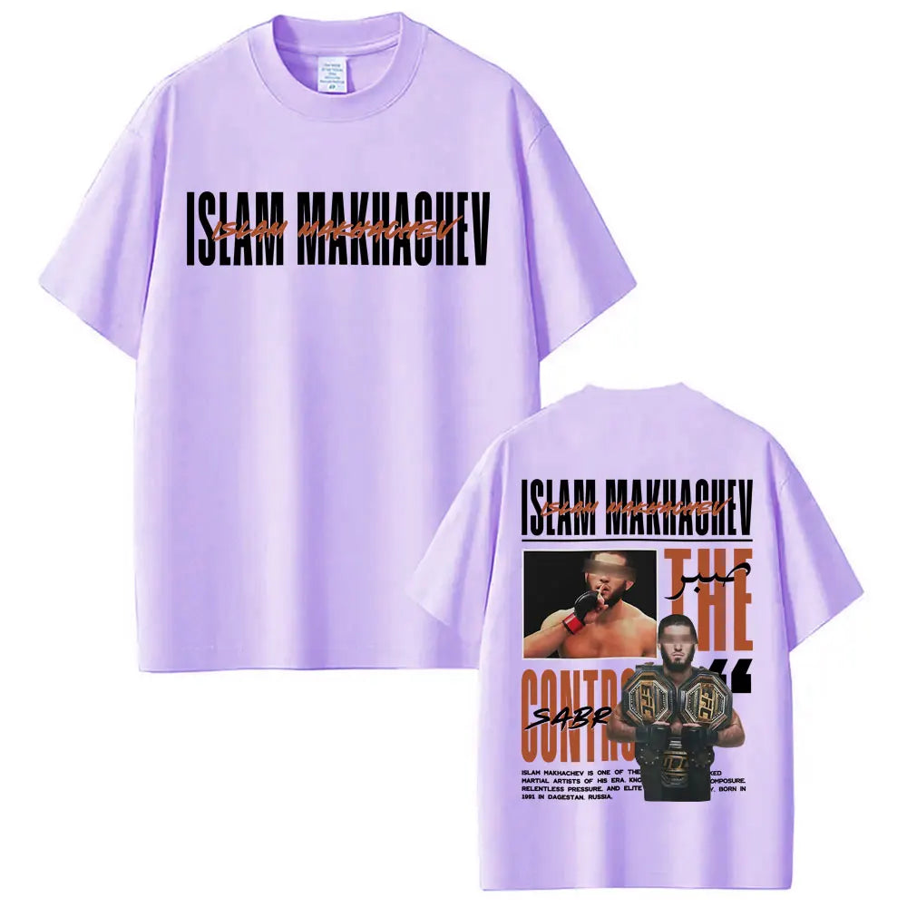 Islam Makhachev Graphic Tee Double Champion Edition 2026