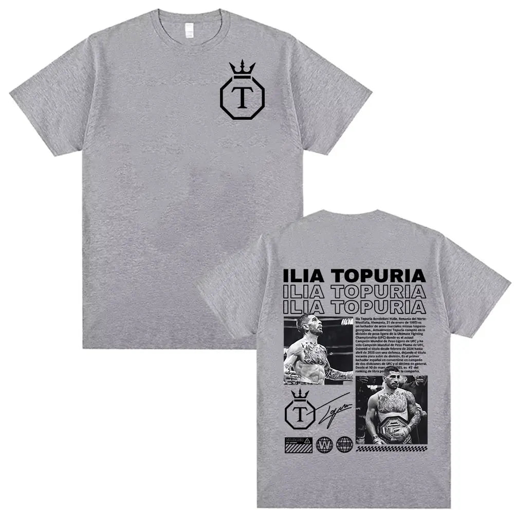 Ilia Topuria T-Shirt Retro Edition