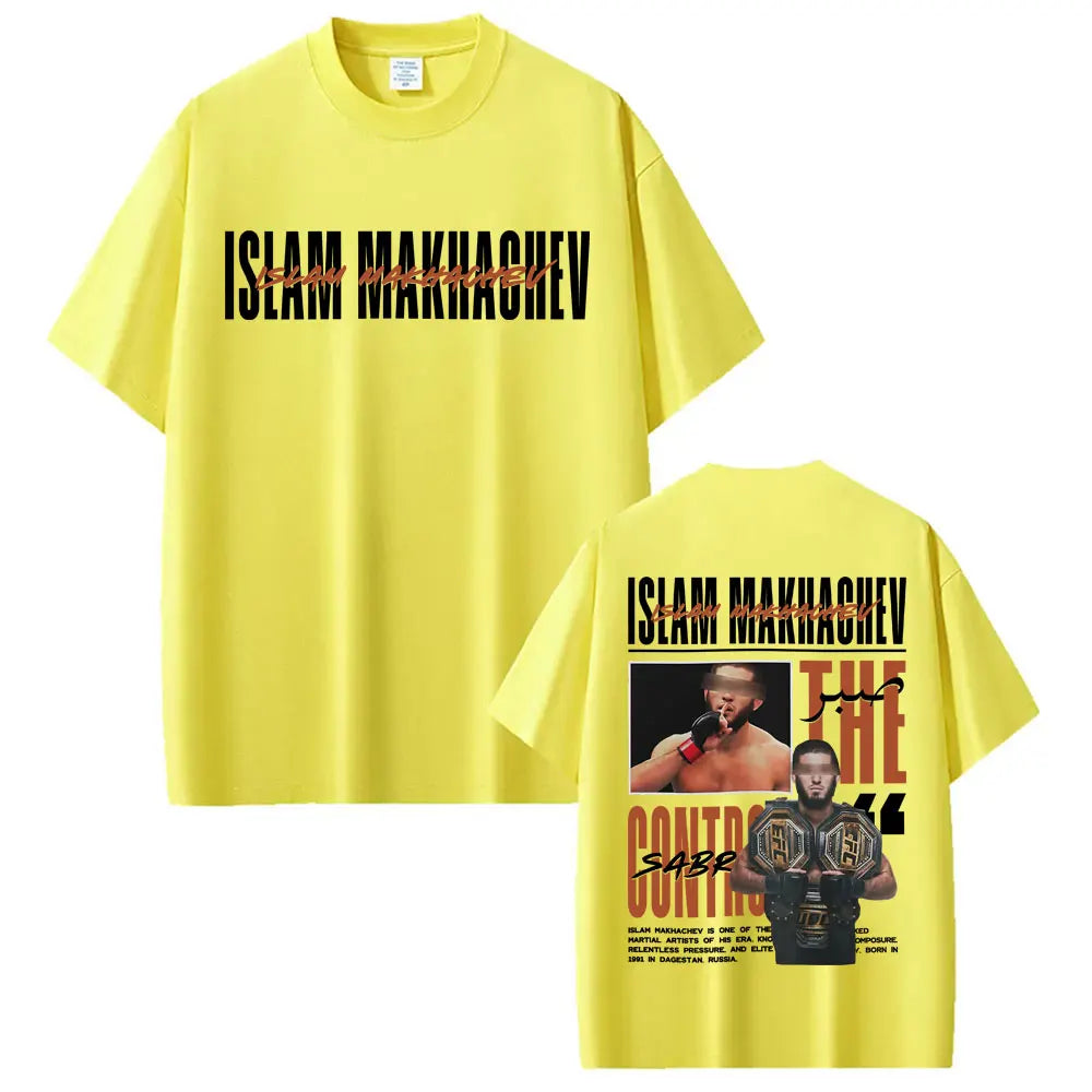 Islam Makhachev Graphic Tee Double Champion Edition 2026
