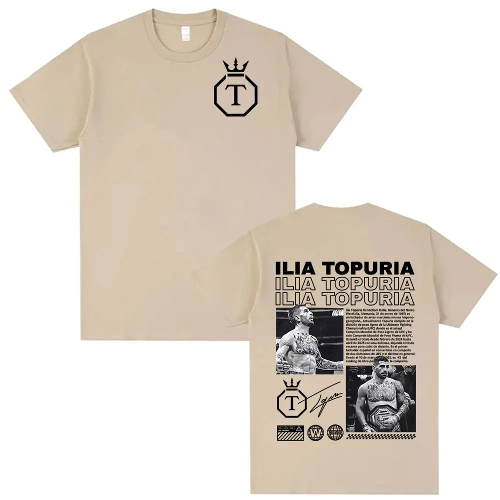 Ilia Topuria T-Shirt Retro Edition