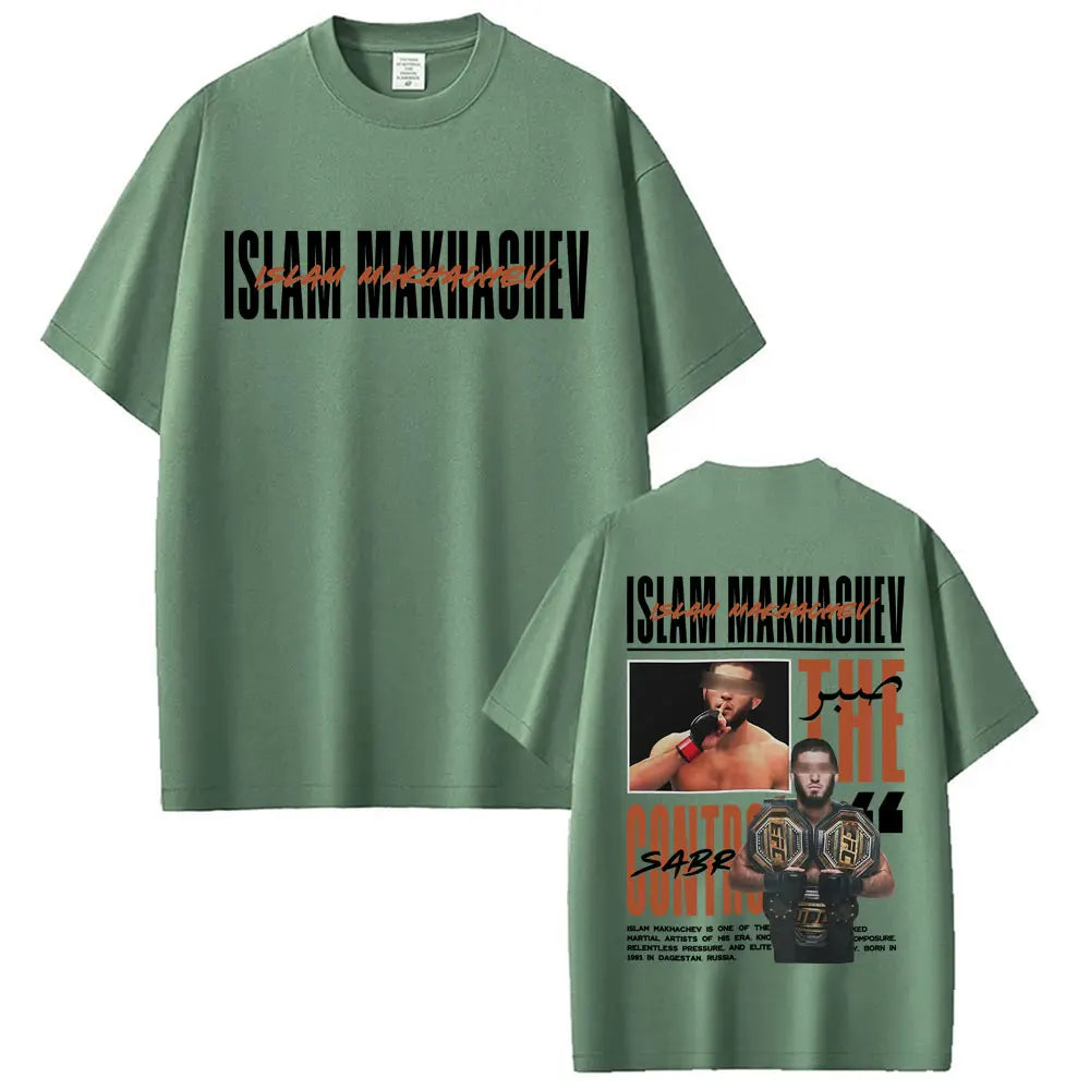 Islam Makhachev Graphic Tee Double Champion Edition 2026