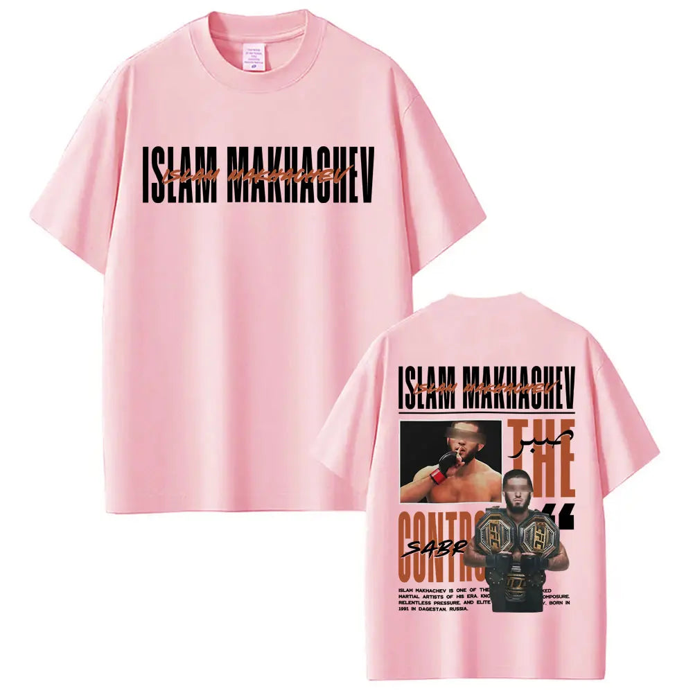 Islam Makhachev Graphic Tee Double Champion Edition 2026