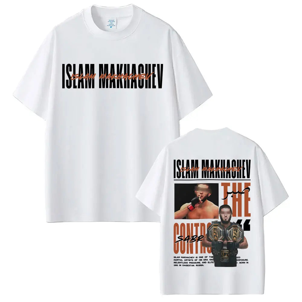 Islam Makhachev Graphic Tee Double Champion Edition 2026
