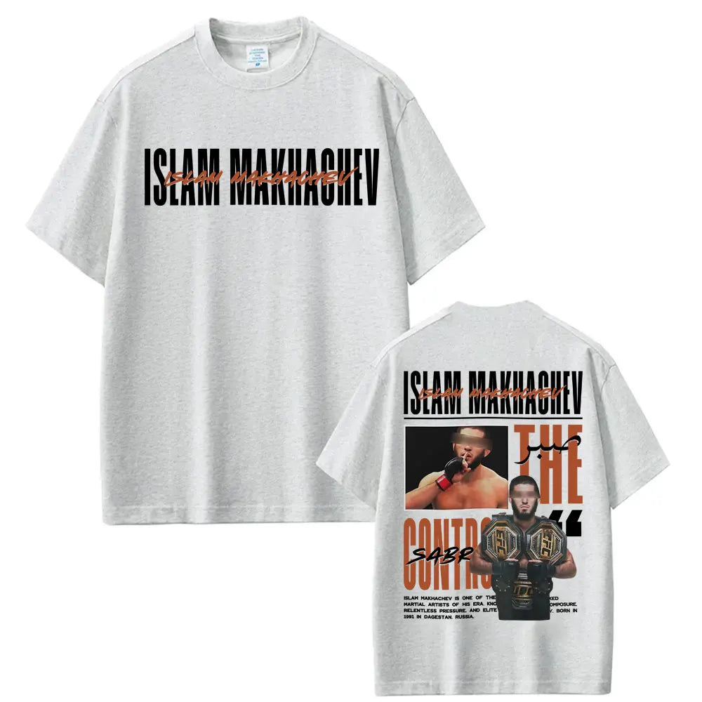 Islam Makhachev Graphic Tee Double Champion Edition 2026