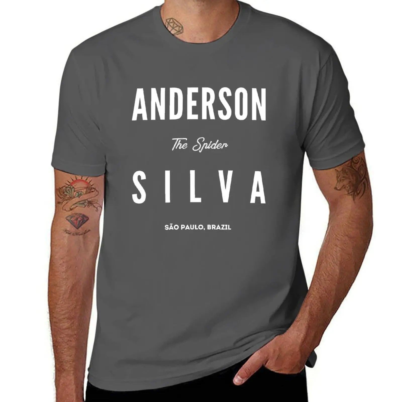 Anderson Silva T-Shirt Holiday All Match T-Shirt