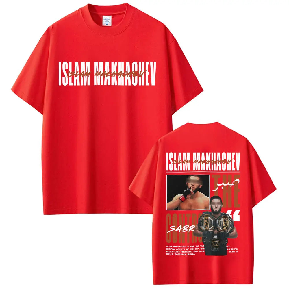Islam Makhachev Graphic Tee Double Champion Edition 2026